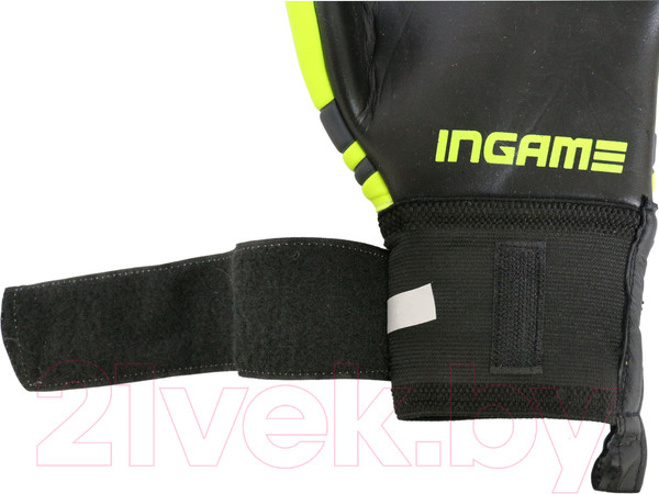 Изображение товара Перчатки вратарские Ingame Brooklyn (р.9, черный/желтый)