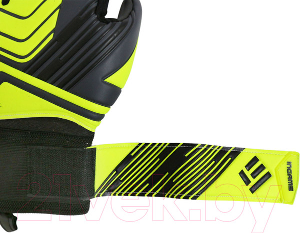 Изображение товара Перчатки вратарские Ingame Brooklyn (р.9, черный/желтый)