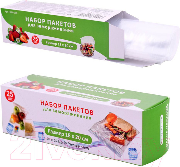 Изображение товара Комплект пакетов-слайдеров Мультидом HL80-208