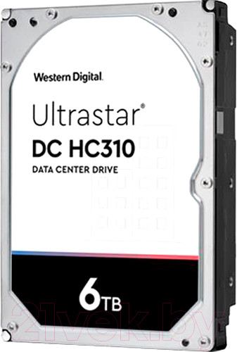 Изображение товара Жесткий диск Western Digital Ultrastar DC HC310 6TB (HUS726T6TAL5204)