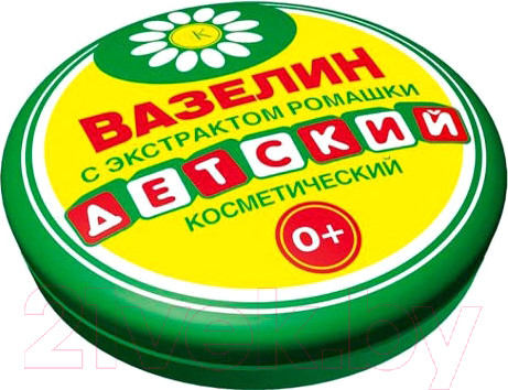 Изображение товара Бальзам для губ детский Fito Косметик Вазелин С экстрактом ромашки  (10г)