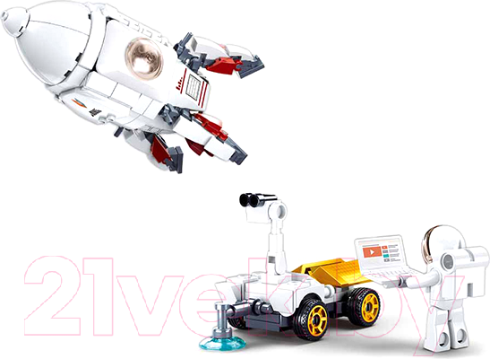 Изображение товара Конструктор Sluban Космос. Ракета исследователей / M38-B0923 (320эл)