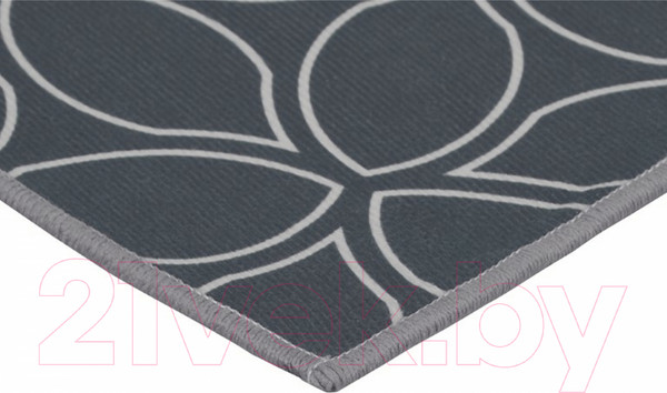 Изображение товара Коврик грязезащитный VORTEX Velur Лепестки 90x90 / 24338