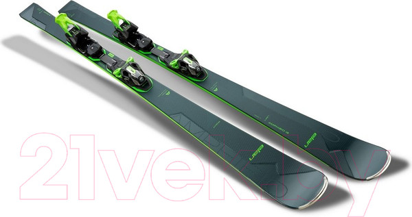 Изображение товара Горные лыжи с креплениями Elan 2021-22 Amphibio 16 TI Fusion X & EMX 12.0 / ABIGBS20 (р.166, зеленый)