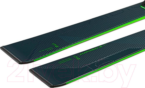 Изображение товара Горные лыжи с креплениями Elan 2021-22 Amphibio 16 TI Fusion X & EMX 12.0 / ABIGBS20 (р.166, зеленый)