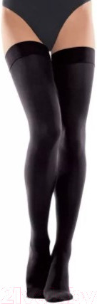 Изображение товара Чулки компрессионные Польза 4002 выше колена 2 кл.к. (р.5 (XL), рост2, черный)