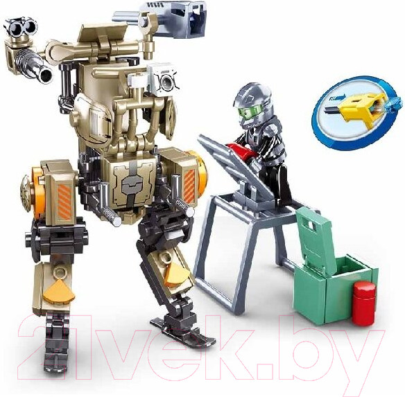 Изображение товара Конструктор Sluban Атомная буря / M38-B0907 (126эл)