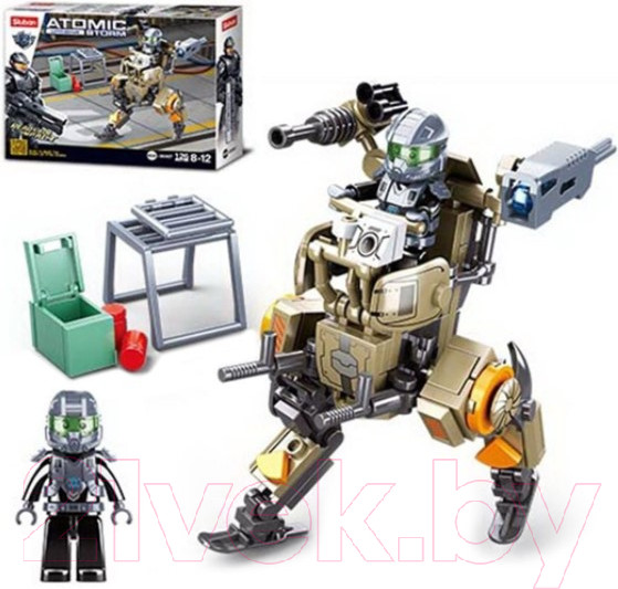 Изображение товара Конструктор Sluban Атомная буря / M38-B0907 (126эл)