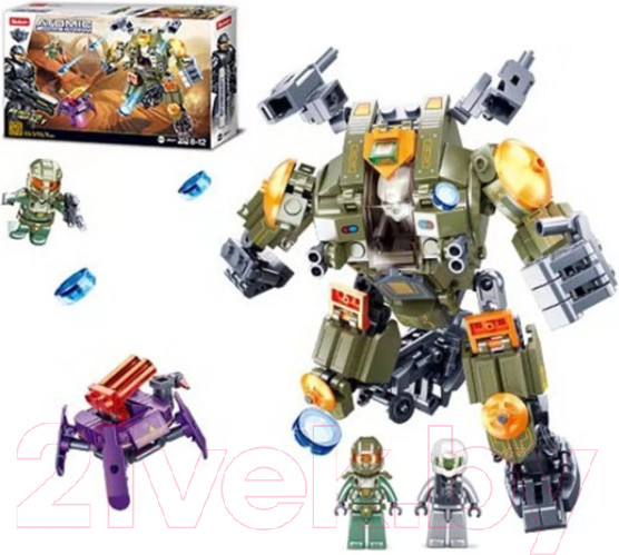 Изображение товара Конструктор Sluban Атомная буря / M38-B0911 (353эл)