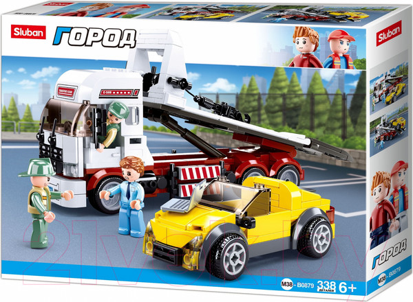 Изображение товара Конструктор Sluban Город. Эвакутор / M38-B0879 (338эл)