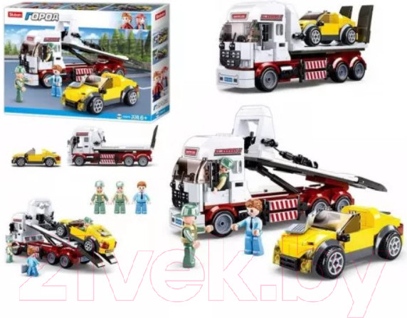 Изображение товара Конструктор Sluban Город. Эвакутор / M38-B0879 (338эл)