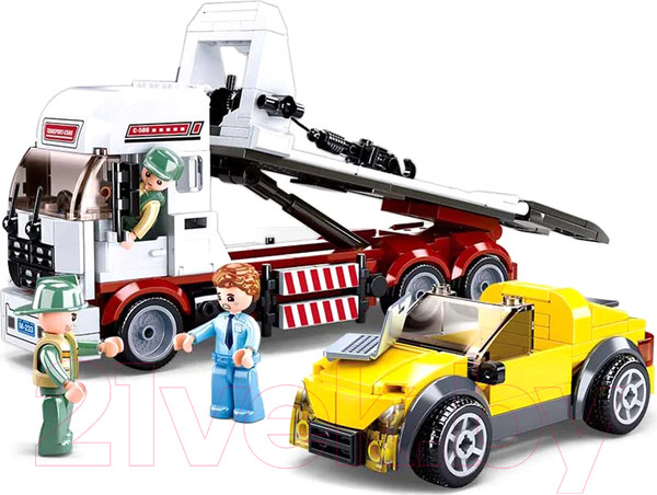 Изображение товара Конструктор Sluban Город. Эвакутор / M38-B0879 (338эл)