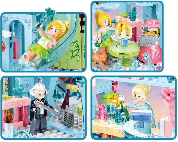 Изображение товара Конструктор Sluban Розовая мечта / M38-B0898