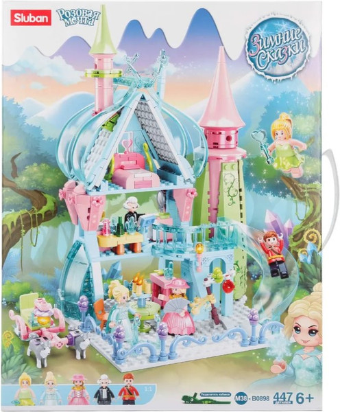 Изображение товара Конструктор Sluban Розовая мечта / M38-B0898