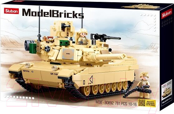 Изображение товара Конструктор Sluban Модельки / M38-B0892 (781эл)