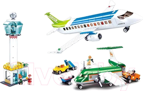 Изображение товара Конструктор инерционный Sluban Авиация / M38-B0930 (731эл)