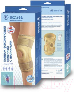 Изображение товара Ортез коленный Польза 0806 (р.4, бежевый)