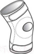 Изображение товара Ортез коленный Польза 0806 (р.5, бежевый)