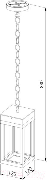 Изображение товара Светильник уличный Elektrostandard 1528 Techno Led (черный)
