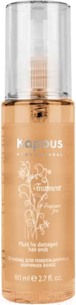 Изображение товара Флюид для волос Kapous Treatment для поврежденных кончиков волос (80мл)