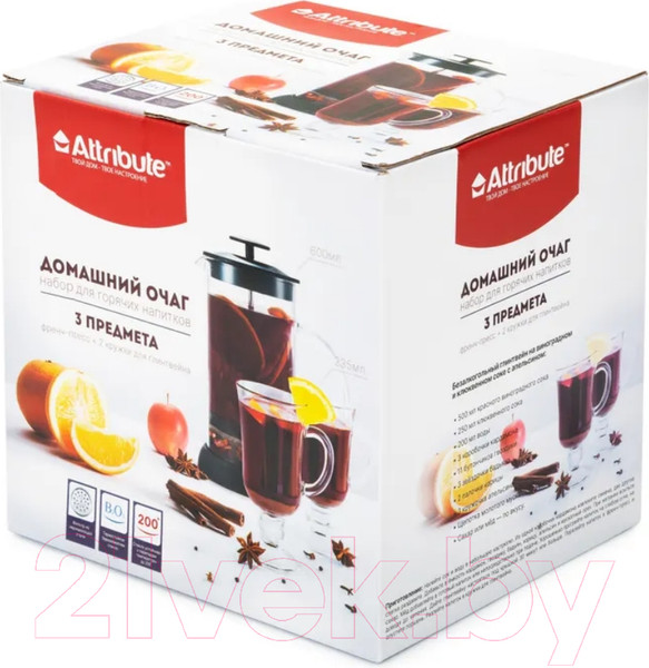 Изображение товара Френч-пресс Attribute Домашний очаг NC2228