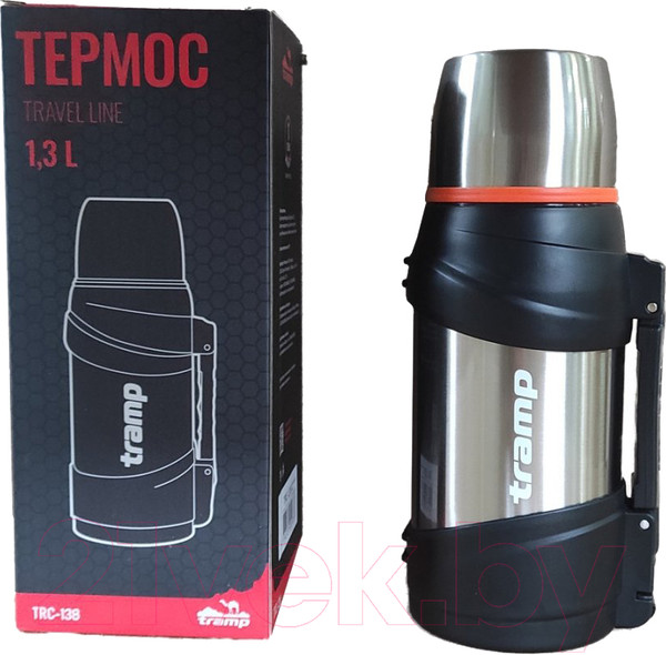 Изображение товара Термос для напитков Tramp Travel Line / TRC-138м (металлик)