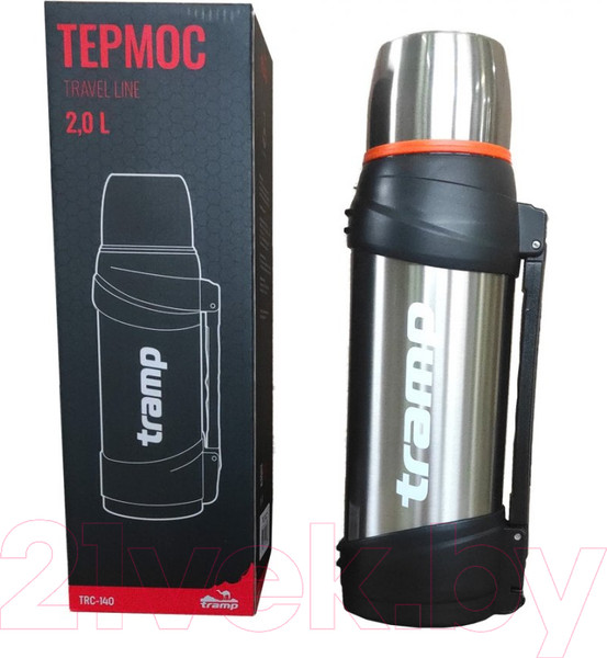 Изображение товара Термос для напитков Tramp Travel Line / TRC-140м (металлик)