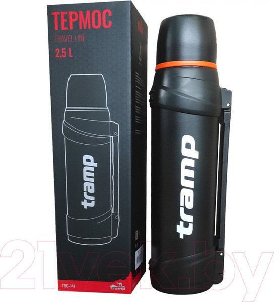 Изображение товара Термос для напитков Tramp Travel Line / TRC-141ч (черный)
