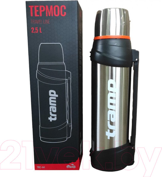 Изображение товара Термос для напитков Tramp Travel Line / TRC-141м (металлик)