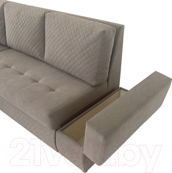 Изображение товара Диван угловой Аквилон Ливерпуль 1 (боско 07)