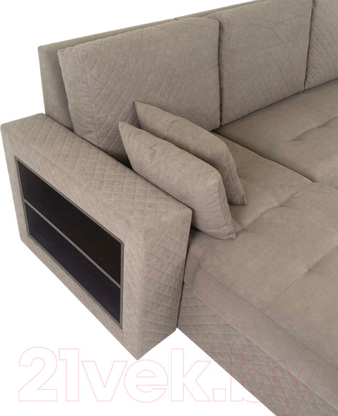 Изображение товара Диван угловой Аквилон Ливерпуль 1 (боско 07)