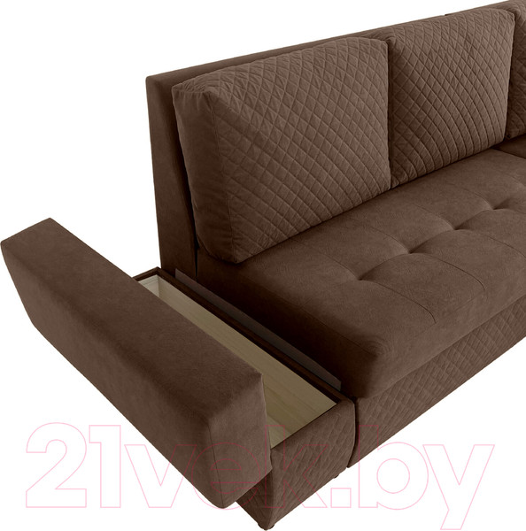 Изображение товара Диван угловой Аквилон Ливерпуль 1 (боско 29)