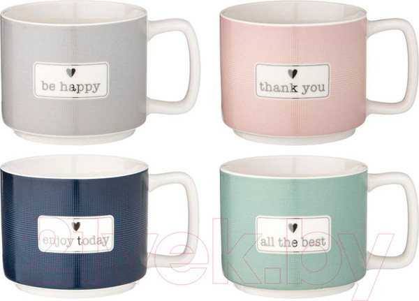 Изображение товара Набор кружек Lefard Break Time / 260-660 (4шт)