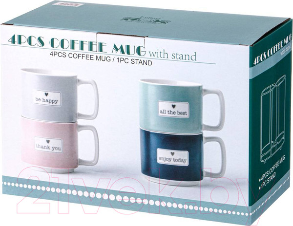 Изображение товара Набор кружек Lefard Break Time / 260-660 (4шт)