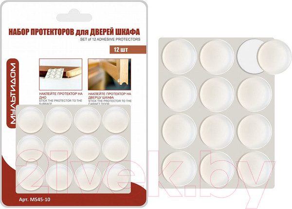 Изображение товара Протектор для мебели Мультидом Эконом / MS45-10 (12шт)