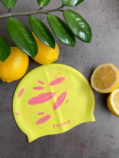 Изображение товара Шапочка для плавания Elous Фламинго EL008 (желтый)