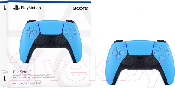 Изображение товара Геймпад Sony PS5 DualSense CFI-ZCT1W / CFI-ZCT1J (голубой)