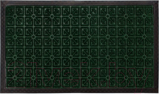 Изображение товара Коврик грязезащитный ComeForte Уют Классик 40x60 (зеленый)