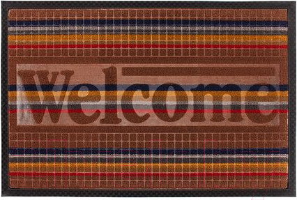 Изображение товара Коврик грязезащитный ComeForte Уют Мультиколор 45x75 (светло-коричневый)
