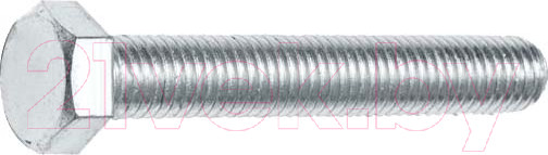 Изображение товара Болт Starfix Шестигранный М5х25 DIN 933 прочность 5.8 / SM-12478-20 (20кг, оцинкованный)
