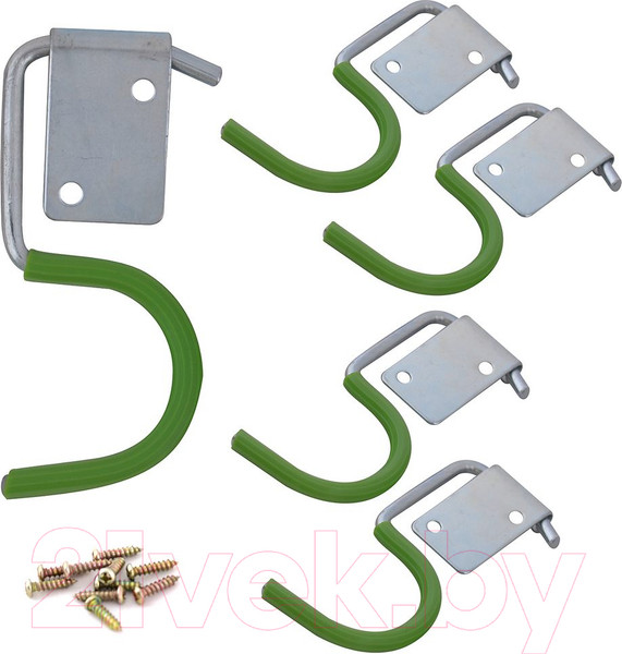 Изображение товара Набор держателей для садового инвентаря Мультидом J83-190 (5шт)