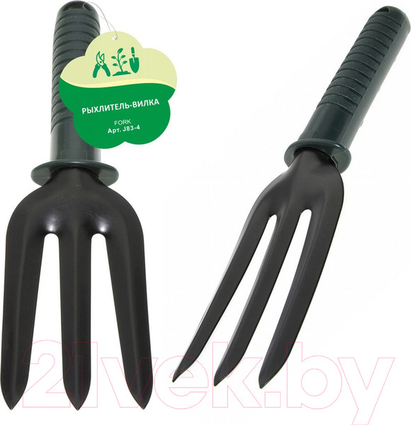 Изображение товара Вилка садовая Мультидом J83-4 (зеленый)