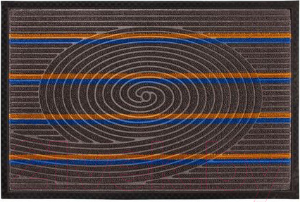 Изображение товара Коврик грязезащитный ComeForte Уют Мультиколор 60x90 (серый)