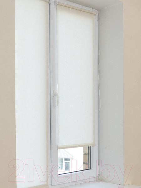 Изображение товара Рулонная штора АС МАРТ Джерси 38x160 (светло-бежевый)