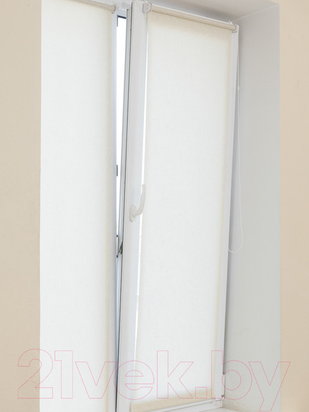 Изображение товара Рулонная штора АС МАРТ Джерси 57x160 (светло-бежевый)