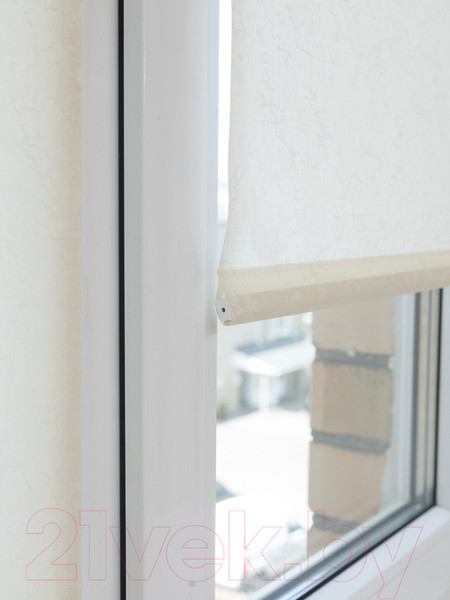 Изображение товара Рулонная штора АС МАРТ Джерси 72x160 (светло-бежевый)