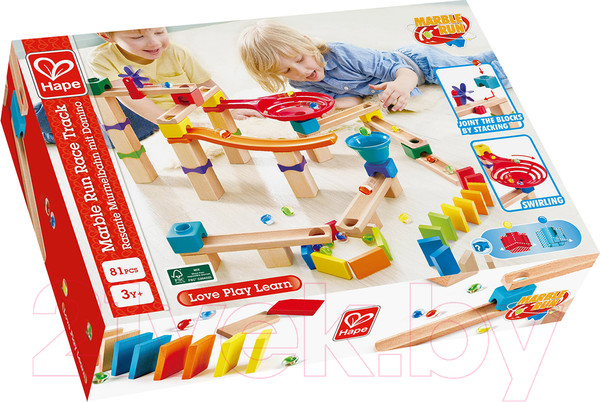 Изображение товара Конструктор кинетический Hape Съезд шариков / E1101_HP