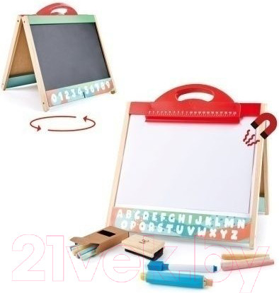 Изображение товара Мольберт детский Hape Двухсторонний / E1062_HP