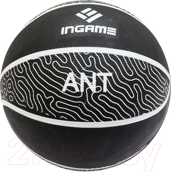 Изображение товара Баскетбольный мяч Ingame Ant №7 (черный/серый)