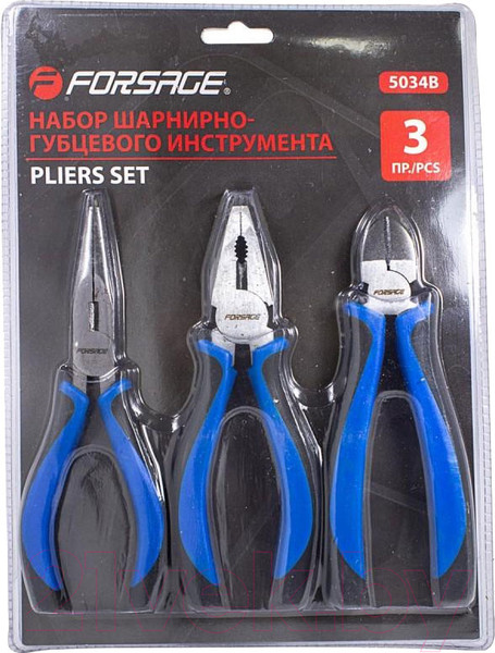 Изображение товара Набор губцевого инструмента Forsage F-5034B(50739)